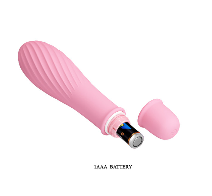 Класичний вібратор Pretty Love Solomon Рожевий