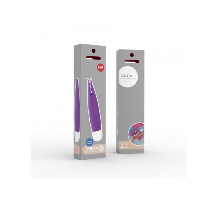 Вібратор Fun Factory Slimvibe Volita Фіолетовий