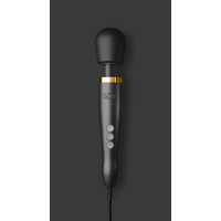 Преміальний вібромасажер DOXY Die Cast матово-чорний, з покриттям із 24-каратного золота Преміальний вібромасажер DOXY Die Cast матово-чорний, з покриттям із 24-каратного золота