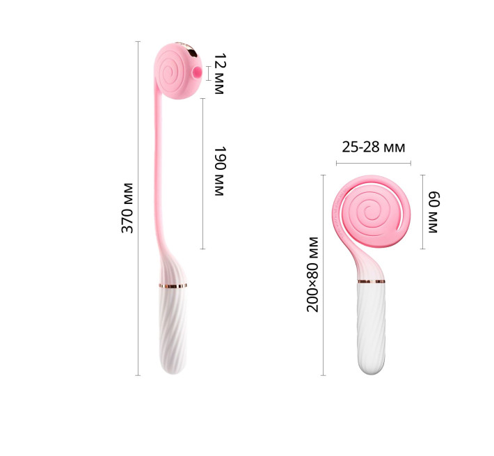 Пульсатор з вакуумною стимуляцією Otouch LOLLIPOP Pink