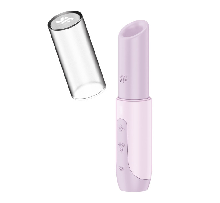 Вакуумний стимулятор Satisfyer Secret Kiss, магнітна технологія 3D Air Pulse, 30 режимів, кришечка