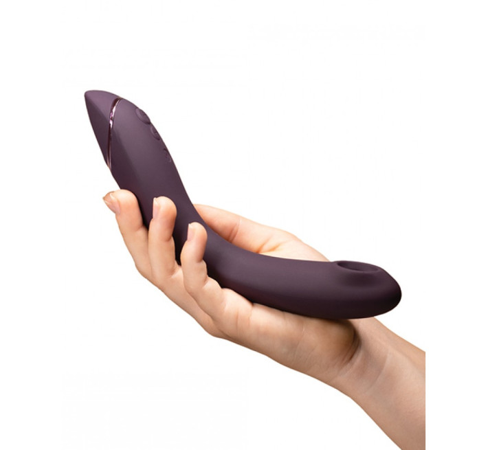 Вібратор для точки G c вакуумною стимуляцією Womanizer OG Aubergine