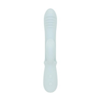 Вібратор-кролик Good Vibes Only - SAGE Triple Stimulation Vibe Soft Silicone - Blue