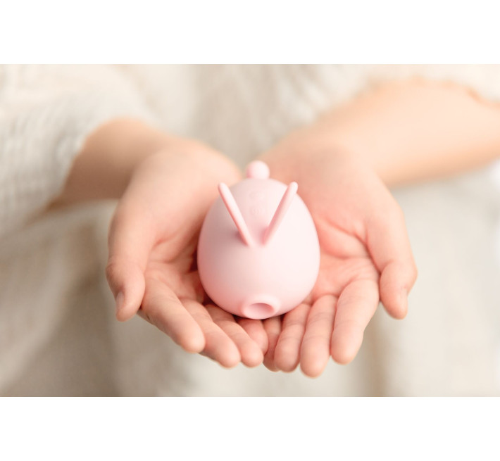 Вакуумный клиторальный стимулятор с вибрацией KISTOY Too Simple Pink