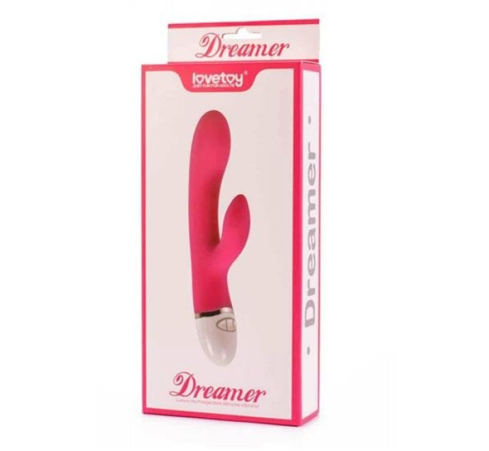 Hi-tech вибратор LoveToy Dreamer Vibrator Розовый