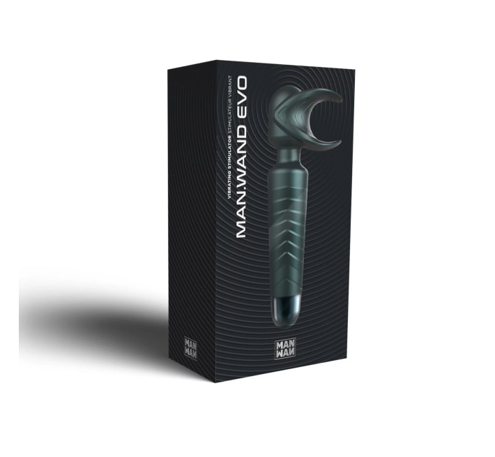 Мастурбатор-вібромасажер Manwan MAN.WAND EVO Pine Grey, чудово для пар, вібромінет