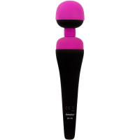 Вибромассажер PalmPower Recharge Pink, перезаряжаемый, гибкая головка, тревел-замок