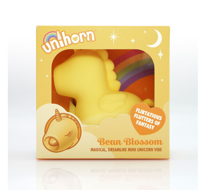 Вібратор-єдиноріжка Unihorn - Bean Blossom, пульсівний язичок