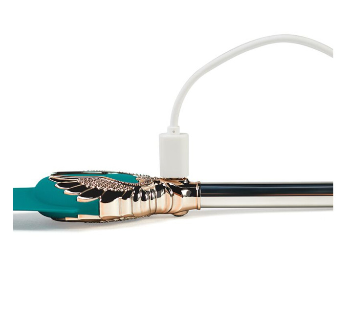 Вишуканий вібратор Knight Jenay FLOWERS & SWORD, маска, стрічка та лубрикант у комплекті