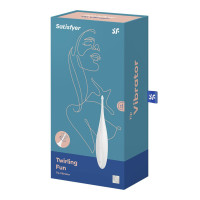 Вібратор для клітора Satisfyer Twirling Fun Білий