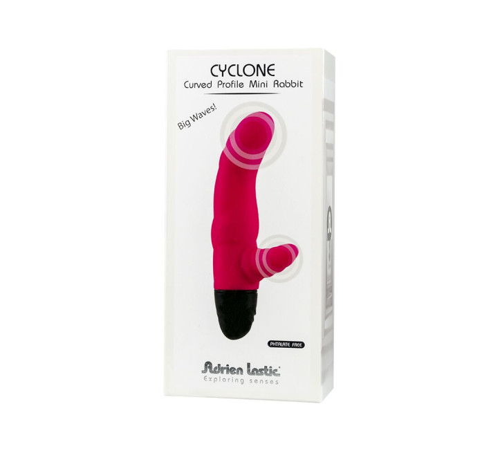 Вібратор Adrien Lastic Cyclone Magenta