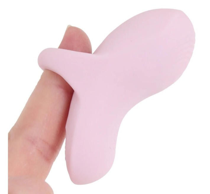 Вібратор на палець FUZU Sensa Skin Activated Fingertip Vibe – Pink, сенсорне керування, 8 режимів