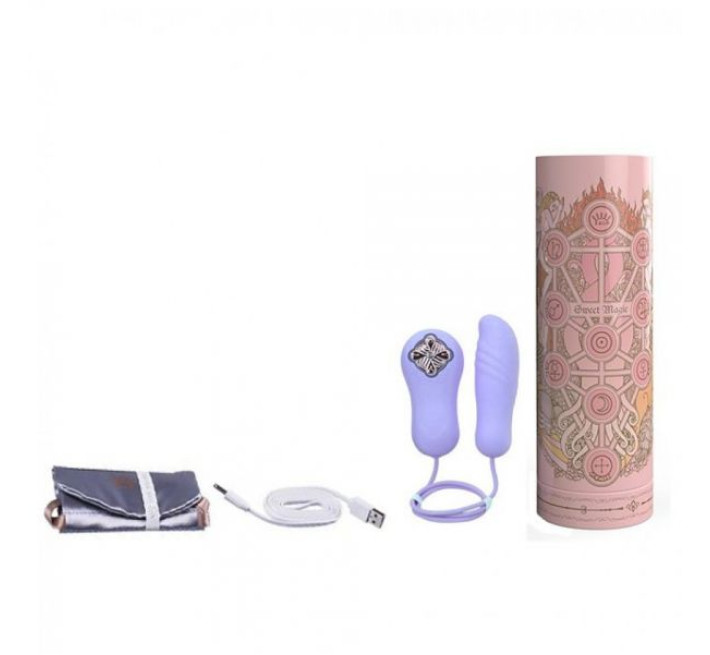Виброяйцо-пульсатор с функцией нагрева Zalo Temptation Фиолетовый