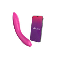 Смарт-вибратор We-Vibe Rave 2 Twisted Pleasure Pink, для точки G и входа во влагалище, 2 мотора