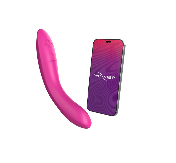 Смарт-вибратор We-Vibe Rave 2 Twisted Pleasure Pink, для точки G и входа во влагалище, 2 мотора
