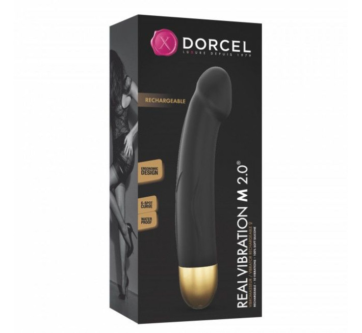 Вибратор Marc Dorcel Real Vibration M 2.0 Золотой