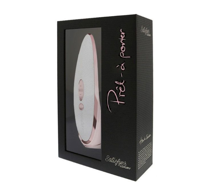 Вакуумный стимулятор клитора Satisfyer Luxury Pret-a-Porter Белый