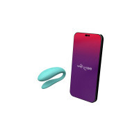 Смарт-вібратор для пар We-Vibe Sync Lite Aqua, 10 віброрежимів, можна поєднувати з проникним сексом Смарт-вібратор для пар We-Vibe Sync Lite Aqua, 10 віброрежимів, можна поєднувати з проникним сексом