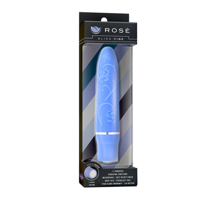 Вібромасажер Blush ROSE BLISS VIBE PERIWINKLE