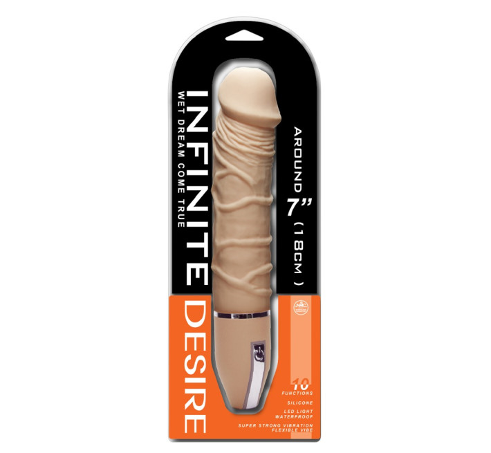 Реалістичний Вібратор NMC Infinite Desire Skin-coloured Vibrator Тілесний