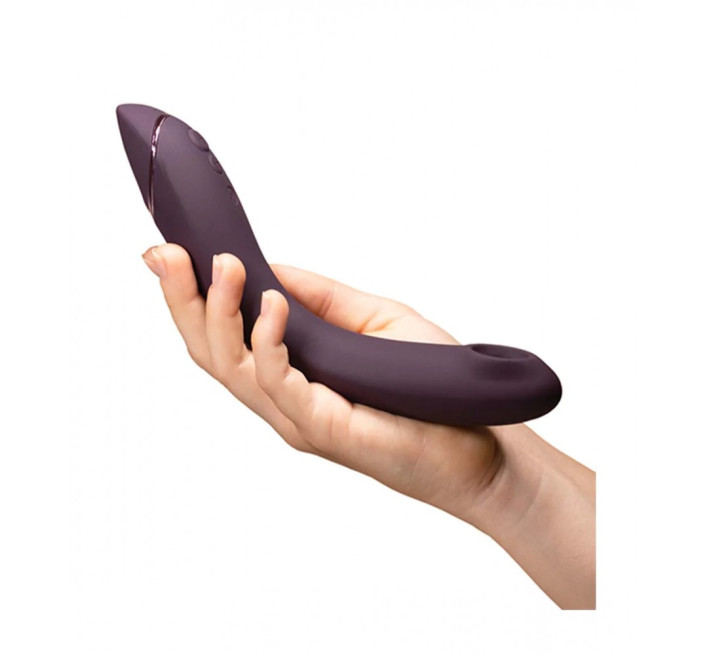Вібратор для точки G c вакуумною стимуляцією Womanizer OG Aubergine