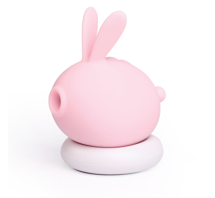 Вакуумный клиторальный стимулятор с вибрацией KISTOY Too Simple Pink