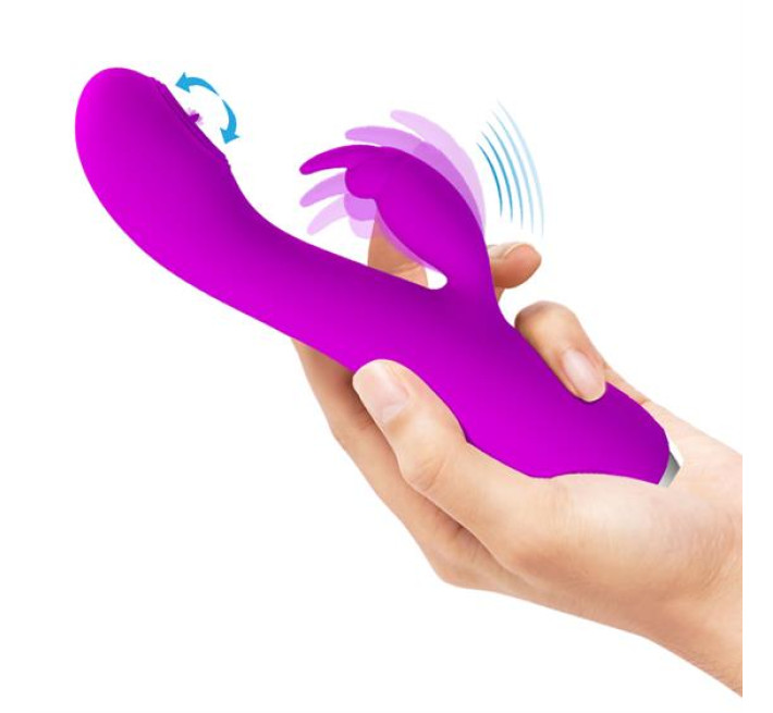 Вібратор Pretty Love Rachel Licking Vibrator Purple