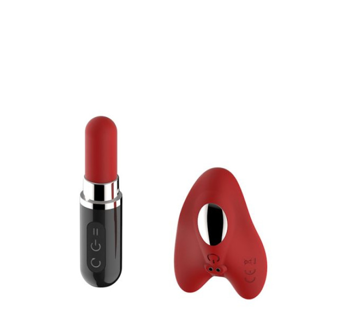 Вибратор в трусики с беспроводным пультом дистанционного управления Dreamtoys Revolution Aphrodite Красный