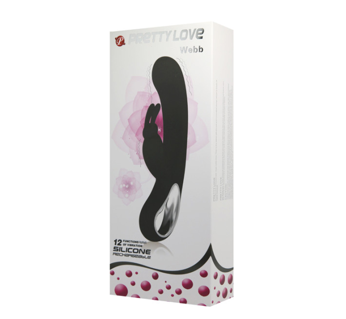 Вибратор Pretty Love Webb Vibrator Black