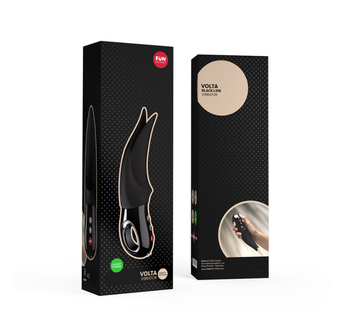 Вібратор Fun Factory Volta Чорний