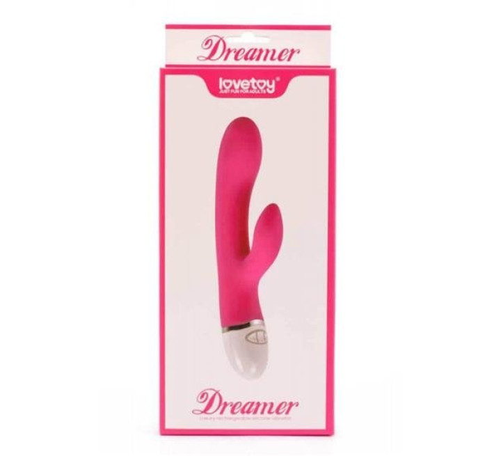 Hi-tech вибратор LoveToy Dreamer Vibrator Розовый