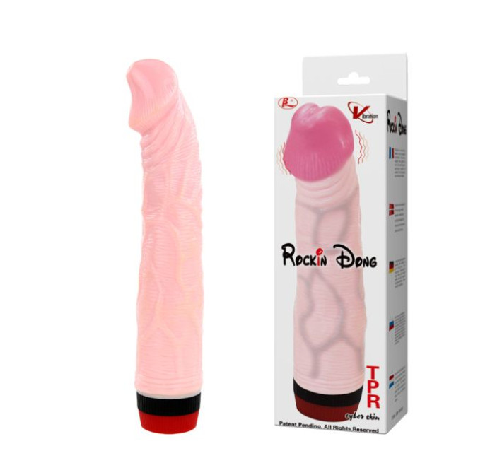 Вибратор LyBaile RockIn Dong Vibe Телесный