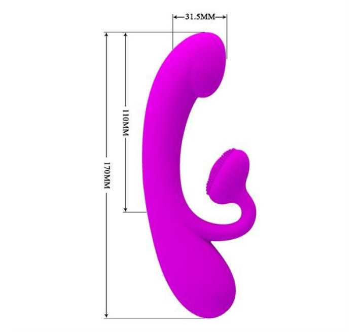 Вібратор Pretty Love Sincere Vibrator Purple