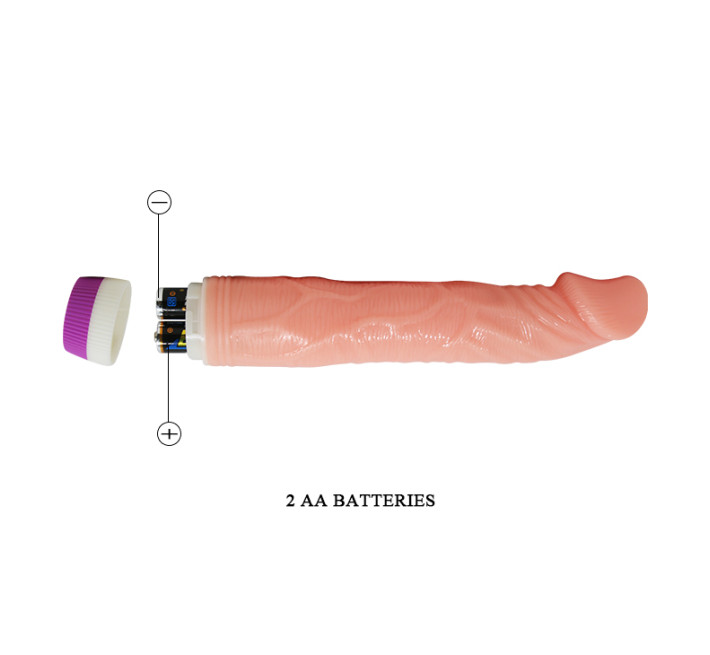 Реалістичний вібратор LyBaile Vibrator Тілесний