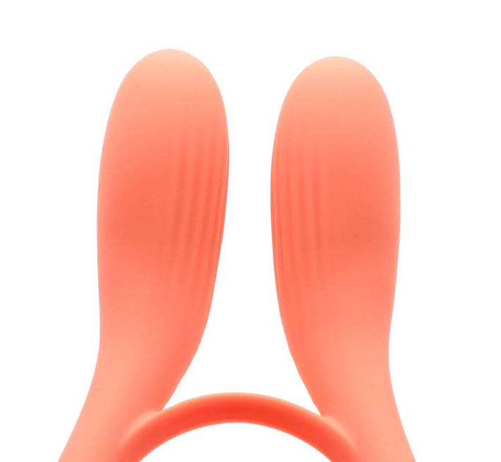 Вибратор для пар KisToy Martin Оранжевый