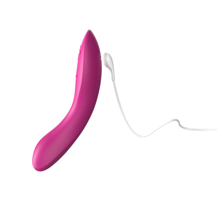 Смарт-вибратор We-Vibe Rave 2 Twisted Pleasure Pink, для точки G и входа во влагалище, 2 мотора