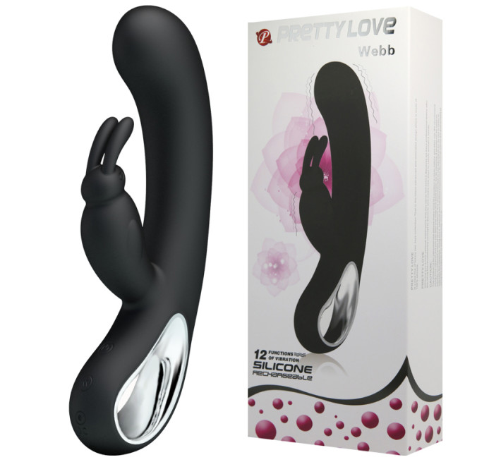 Вибратор Pretty Love Webb Vibrator Black