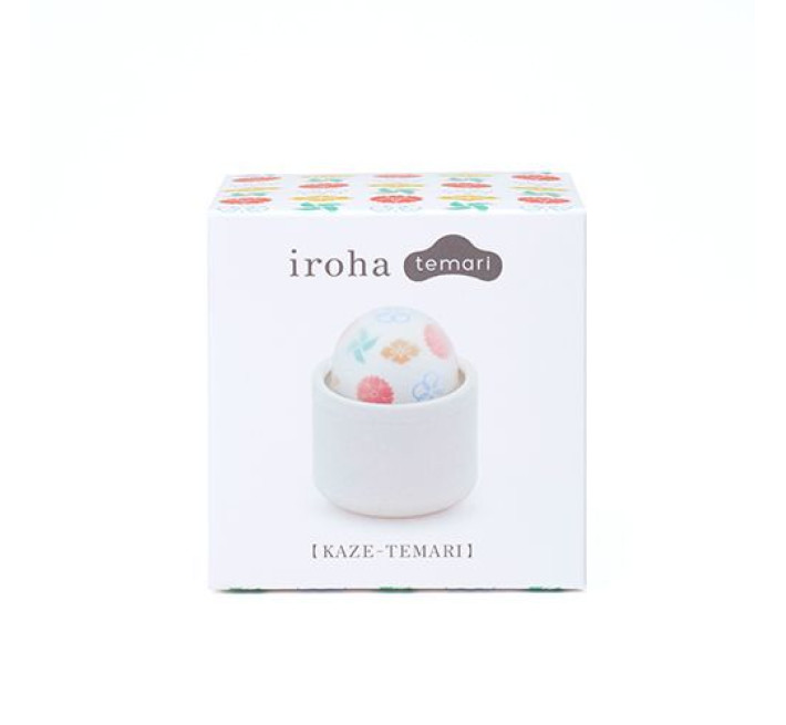 Потужний вібратор-кулька IROHA TEMARI Kaze не передає вібрацію на футляр