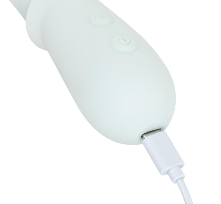 Вібратор-кролик Good Vibes Only - SAGE Triple Stimulation Vibe Soft Silicone - Blue