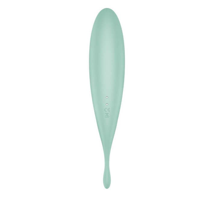 Смарт-вибратор для клитора с вакуумной стимуляцией Satisfyer Twirling Pro+ Mint