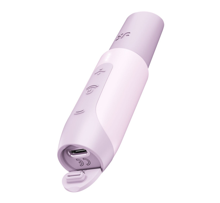 Вакуумний стимулятор Satisfyer Secret Kiss, магнітна технологія 3D Air Pulse, 30 режимів, кришечка