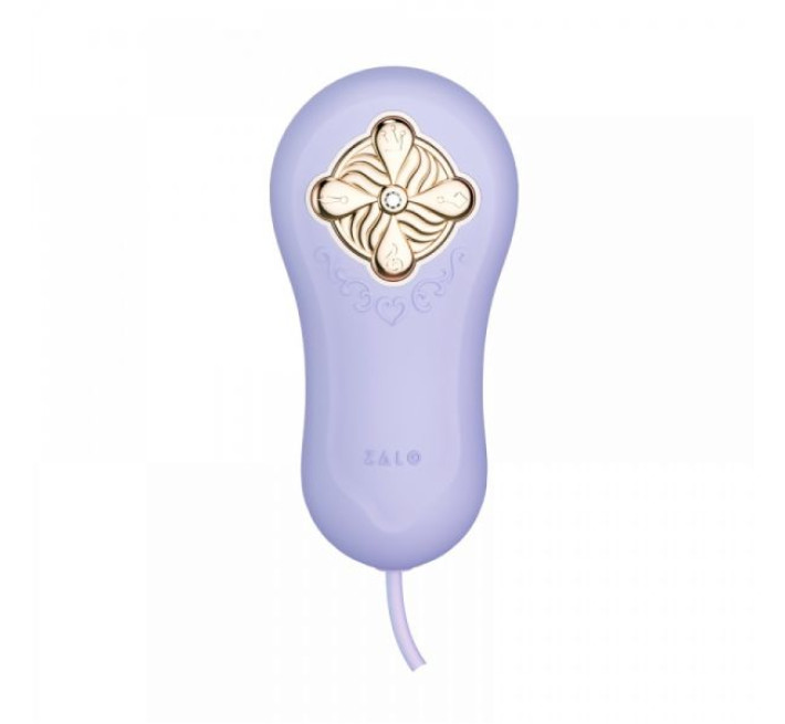 Виброяйцо-пульсатор с функцией нагрева Zalo Temptation Фиолетовый