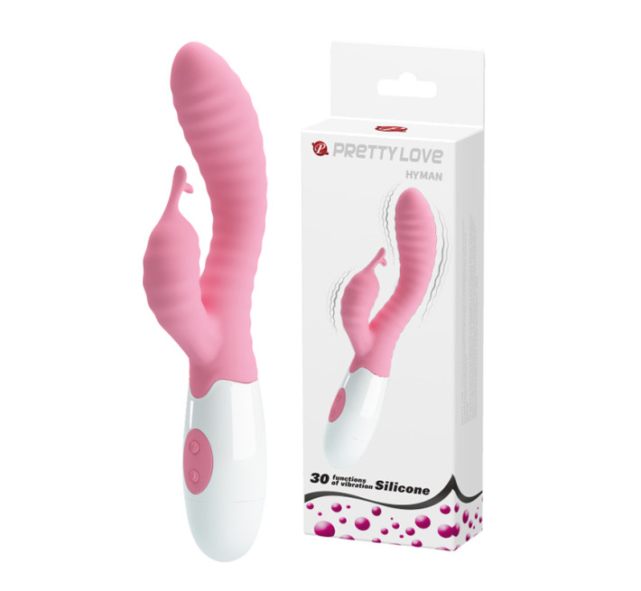 Вибратор Pretty Love Hyman Vibrator Pink