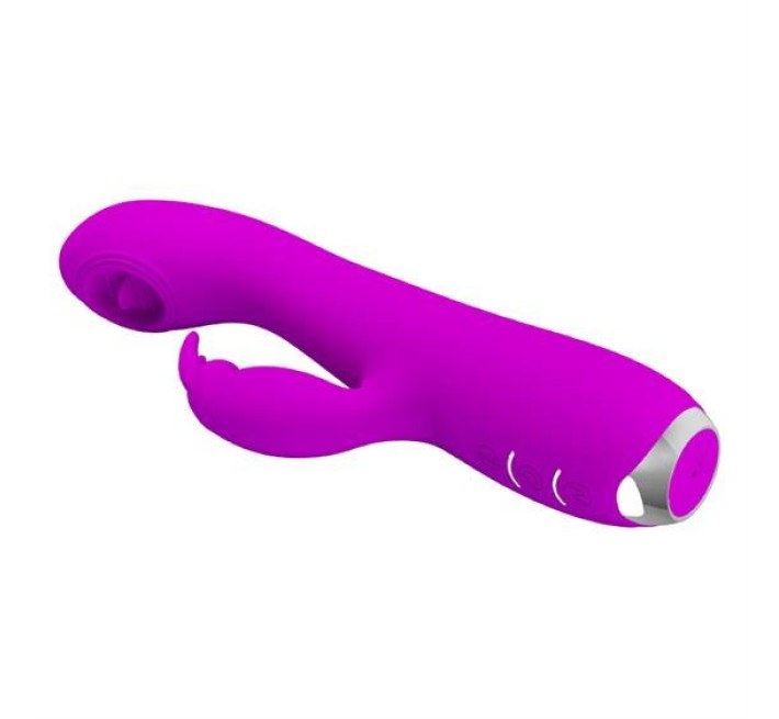 Вібратор Pretty Love Rachel Licking Vibrator Purple