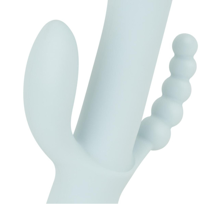 Вібратор-кролик Good Vibes Only - SAGE Triple Stimulation Vibe Soft Silicone - Blue