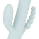 Вібратор-кролик Good Vibes Only - SAGE Triple Stimulation Vibe Soft Silicone - Blue