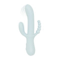 Вібратор-кролик Good Vibes Only - SAGE Triple Stimulation Vibe Soft Silicone - Blue