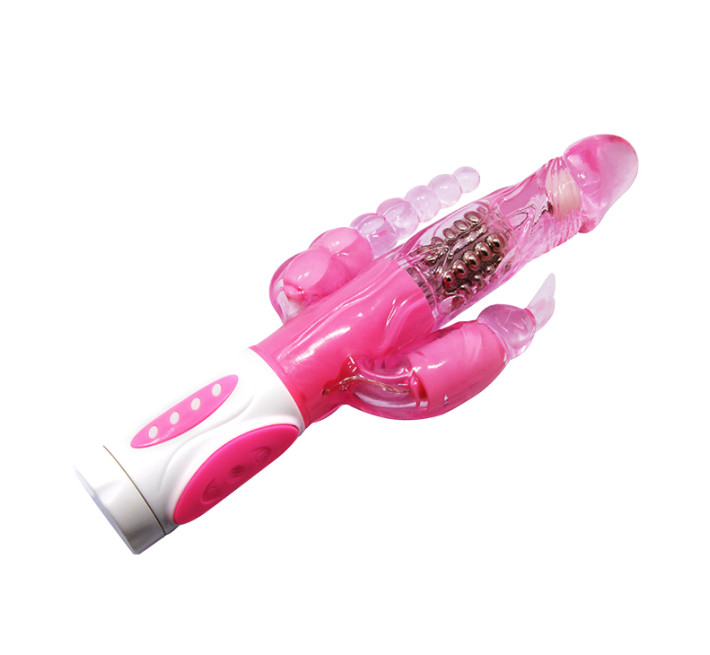 Hi-tech вібратор LyBaile Pretty Bunny Vibrator Triple Pleasure