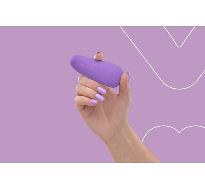 Вибратор-язычок FairyGasm ThrillLeaf violet