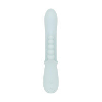 Вібратор-кролик Good Vibes Only - SAGE Triple Stimulation Vibe Soft Silicone - Blue